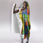 Ethiopia Christmas Hooded Blanket Patchwork Style