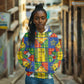Ethiopia Christmas Hoodie Patchwork Style