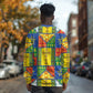 Ethiopia Christmas Long Sleeve Shirt Patchwork Style