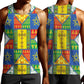 Ethiopia Christmas Men Tank Top Patchwork Style