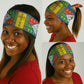 Ethiopia Christmas Neck Gaiter Patchwork Style