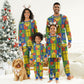 Ethiopia Christmas Pajama Set Patchwork Style