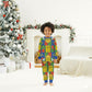 Ethiopia Christmas Pajama Set Patchwork Style