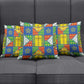 Ethiopia Christmas Pillow Cover Patchwork Style