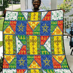 Ethiopia Christmas Quilt Patchwork Style