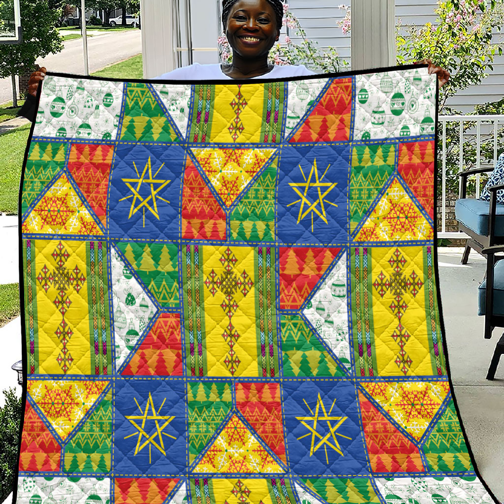 Ethiopia Christmas Quilt Patchwork Style
