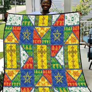 Ethiopia Christmas Quilt Patchwork Style