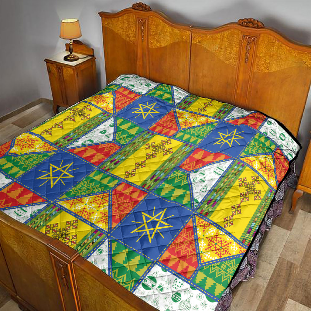 Ethiopia Christmas Quilt Patchwork Style