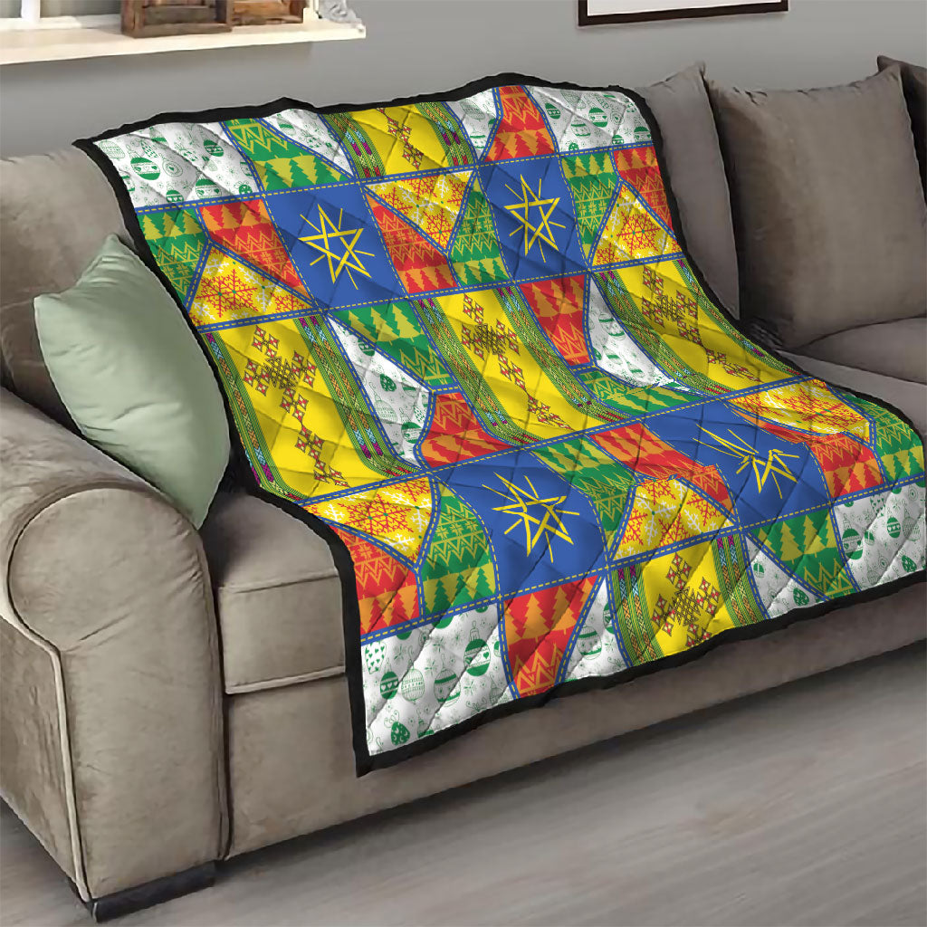Ethiopia Christmas Quilt Patchwork Style