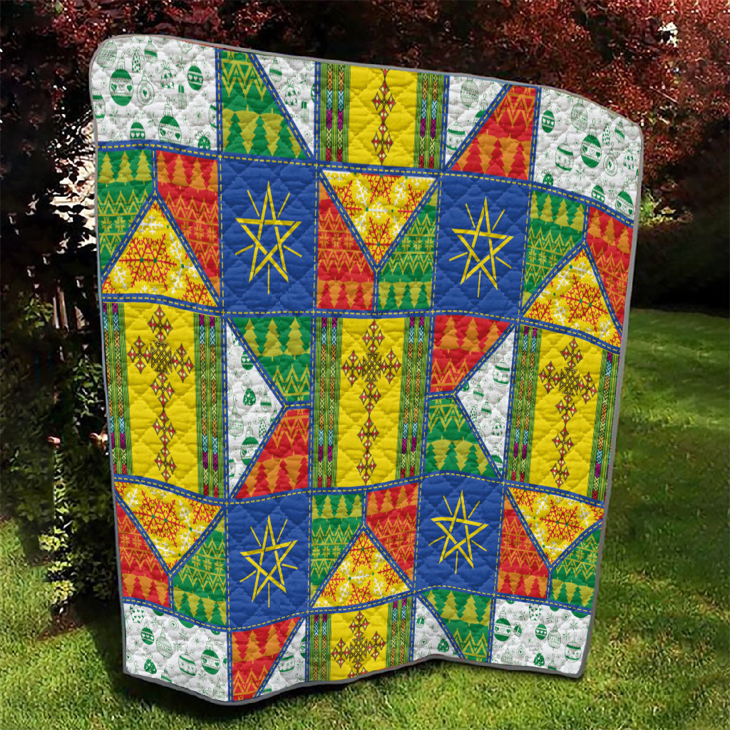 Ethiopia Christmas Quilt Patchwork Style