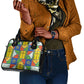 Ethiopia Christmas Shoulder Handbag Patchwork Style