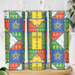 Ethiopia Christmas Skinny Tumbler Patchwork Style
