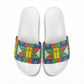 Ethiopia Christmas Slide Sandals Patchwork Style