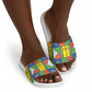 Ethiopia Christmas Slide Sandals Patchwork Style