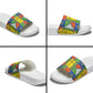 Ethiopia Christmas Slide Sandals Patchwork Style