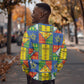 Ethiopia Christmas Sweatshirt Patchwork Style