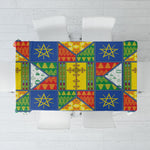 Ethiopia Christmas Tablecloth Patchwork Style