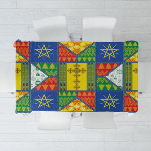 Ethiopia Christmas Tablecloth Patchwork Style