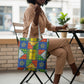 Ethiopia Christmas Tote Bag Patchwork Style