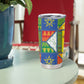 Ethiopia Christmas Tumbler Cup Patchwork Style