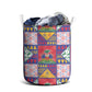 Haiti Christmas Laundry Basket Patchwork Style
