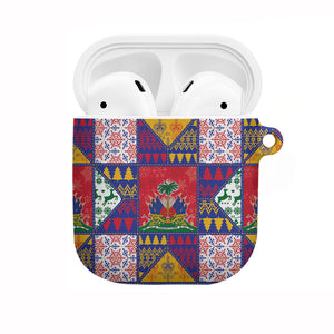 Haiti Christmas AirPods Case Patchwork Style
