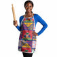 Haiti Christmas Apron Patchwork Style