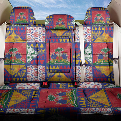 Haiti Christmas Back Car Seat Cover Patchwork Style