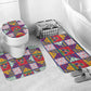 Haiti Christmas Bathroom Set Patchwork Style