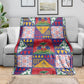 Haiti Christmas Blanket Patchwork Style