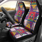 Haiti Christmas Car Seat Cover Patchwork Style