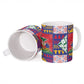 Haiti Christmas Ceramic Mug Patchwork Style