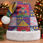 Haiti Christmas Santa Hat Patchwork Style