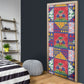 Haiti Christmas Door Cover Patchwork Style