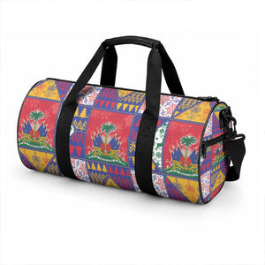 Haiti Christmas Duffle Bag Patchwork Style