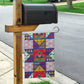 Haiti Christmas Garden Flag Patchwork Style