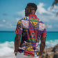 Haiti Christmas Hawaiian Shirt Patchwork Style