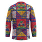 Haiti Christmas Hockey Jersey Patchwork Style
