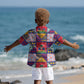 Haiti Christmas Kid Hawaiian Shirt Patchwork Style