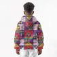Haiti Christmas Kid Hoodie Patchwork Style