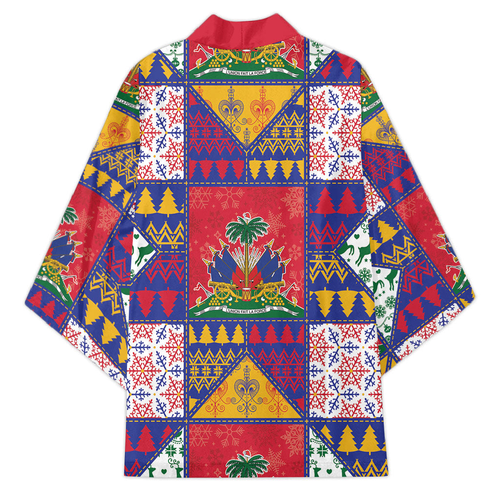 Haiti Christmas Kimono Patchwork Style