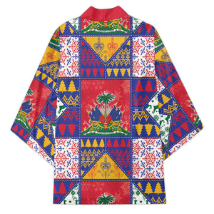Haiti Christmas Kimono Patchwork Style
