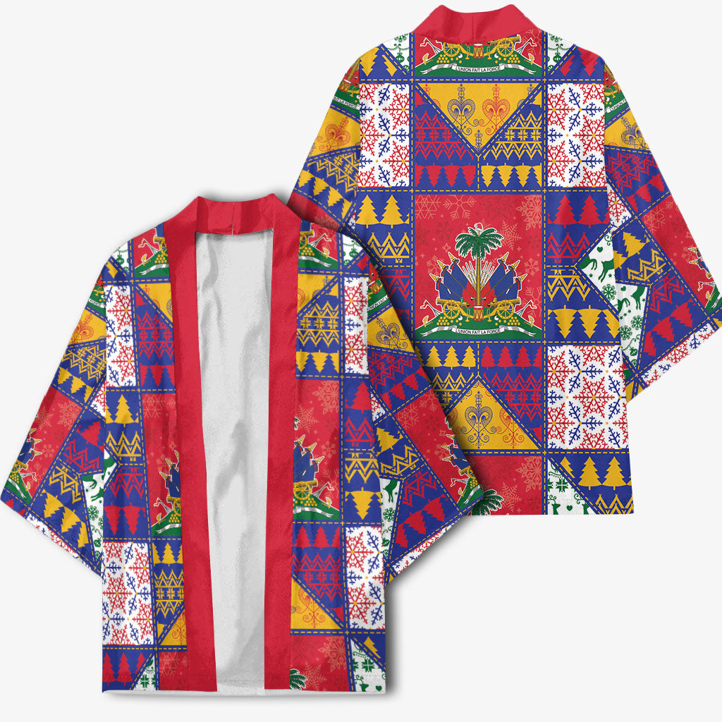 Haiti Christmas Kimono Patchwork Style