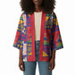 Haiti Christmas Kimono Patchwork Style