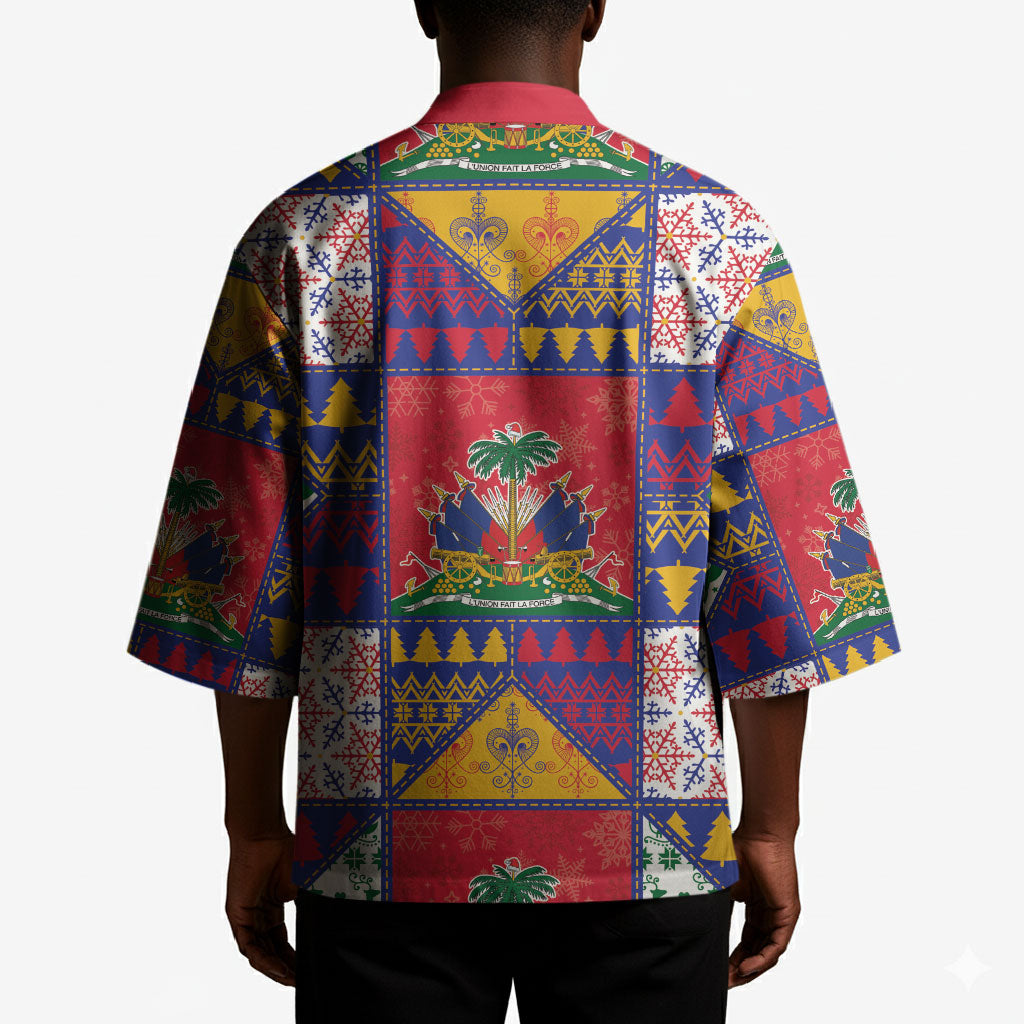 Haiti Christmas Kimono Patchwork Style