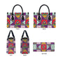 Haiti Christmas Leather Bag Patchwork Style
