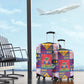 Haiti Christmas Luggage Cover Patchwork Style
