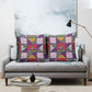 Haiti Christmas Pillow Cover Patchwork Style