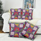 Haiti Christmas Pillow Cover Patchwork Style