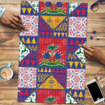 Haiti Christmas Puzzle Patchwork Style